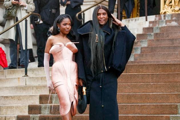 Ryan Destiny and Law Roach Arrivals at the Schiaparelli Haute Couture Collection Fall Winter 2025 2026 show as part of Paris Fashion Week PFW , in Paris, France, on July 07, 2025 Christophe Clovis Bestimage Arrivals at the Schiaparelli Haute Couture Fall Winter 2025 2026 show as part of Paris Fashion Week on July 07, 2025 in Paris, France Paris France  Copyright: xChristophexClovisx xBestimagexChristophexClovisx xBestimagex