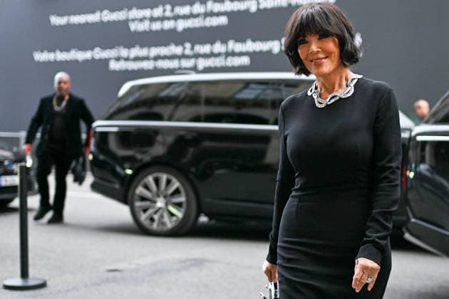 Bilder des Jahres 2025, Entertainment 07 Juli Entertainment Themen der Woche KW28 Exclusive Kris Jenner and her partner Corey Gamble arrive at Le Costes on the sidelines of Paris Fashion Week PFW , in Paris, France, on July 7, 2025 Yehiel Chekroune Bestimage Exclusive Kris Jenner and her partner Corey Gamble arrive at Le Costes on the sidelines of Paris Fashion Week PFW , in Paris, France, on July 7, 2025 Yehiel Chekroune Bestimage Paris France  Copyright: xYehielxChekrounex xBestimagexYehielxChekrounex xBestimagex