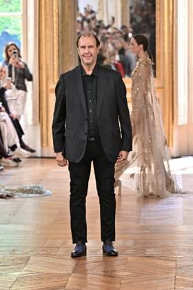 PFW Tony Ward Runway Tony Ward at the Tony Ward show as part of Haute Couture Fashion Week in Paris, France on July, 7, 2025. Photo by Julien Reynaud APS-Medias ABACAPRESS.COM Paris France  Copyright: xReynaudxJulien APS-Medias ABACAx