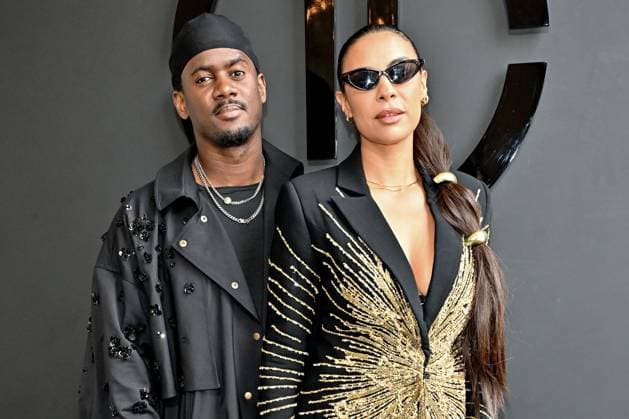 PFW Tony Ward Front Row Black M, Lea Djadja at the Tony Ward show as part of Haute Couture Fashion Week in Paris, France on July, 7, 2025. Photo by Julien Reynaud APS-Medias ABACAPRESS.COM Paris France  Copyright: xReynaudxJulien APS-Medias ABACAx