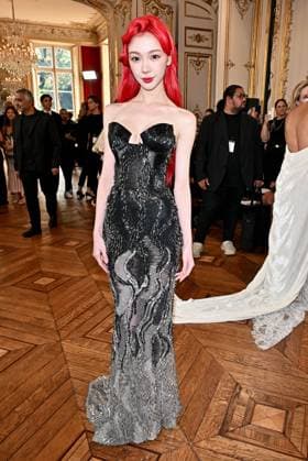 PFW Tony Ward Front Row Guest at the Tony Ward show as part of Haute Couture Fashion Week in Paris, France on July, 7, 2025. Photo by Julien Reynaud APS-Medias ABACAPRESS.COM Paris France  Copyright: xReynaudxJulien APS-Medias ABACAx