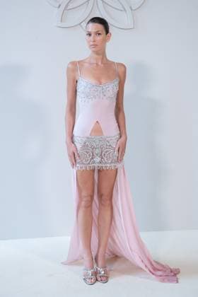 PFW Georges Hobeika Front Row AM Danielle Copperman Sersoub attending the Georges Hobeika Haute Couture Fall Winter 2025 2026 show as part of Paris Fashion Week in Paris, France on July 07, 2025. Photo by Aurore Marechal ABACAPRESS.COM Paris France  Copyright: xMarechalxAurore ABACAx