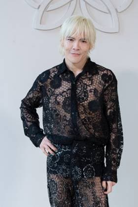 PFW Georges Hobeika Front Row AM Jacky Heung attending the Georges Hobeika Haute Couture Fall Winter 2025 2026 show as part of Paris Fashion Week in Paris, France on July 07, 2025. Photo by Aurore Marechal ABACAPRESS.COM Paris France  Copyright: xMarechalxAurore ABACAx
