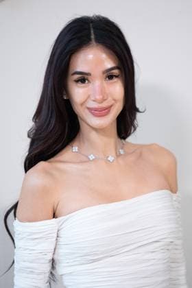 PFW Georges Hobeika Front Row AM Heart Evangelista attending the Georges Hobeika Haute Couture Fall Winter 2025 2026 show as part of Paris Fashion Week in Paris, France on July 07, 2025. Photo by Aurore Marechal ABACAPRESS.COM Paris France  Copyright: xMarechalxAurore ABACAx