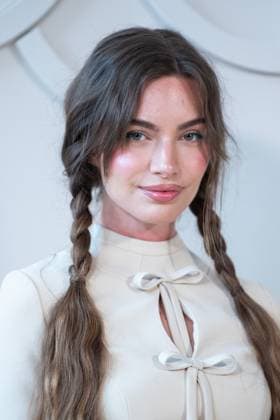 PFW Georges Hobeika Front Row AM Mara Lafontan attending the Georges Hobeika Haute Couture Fall Winter 2025 2026 show as part of Paris Fashion Week in Paris, France on July 07, 2025. Photo by Aurore Marechal ABACAPRESS.COM Paris France  Copyright: xMarechalxAurore ABACAx