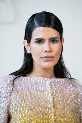 PFW Georges Hobeika Front Row AM Anttonia attending the Georges Hobeika Haute Couture Fall Winter 2025 2026 show as part of Paris Fashion Week in Paris, France on July 07, 2025. Photo by Aurore Marechal ABACAPRESS.COM Paris France  Copyright: xMarechalxAurore ABACAx