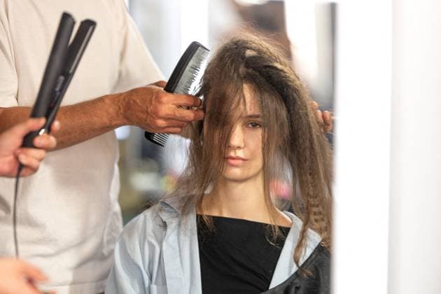 PFW - Georges Hobeika Backstage Models seen backstage prior to the Georges Hobeika Haute Couture Autumn Winter 2025-2026 show, as part of Paris Fashion Week in Paris, France on July 7, 2025. Photo by Ammar Abd Rabbo ABACAPRESS.COM Paris France  Copyright: xAbdxRabboxAmmar ABACAx