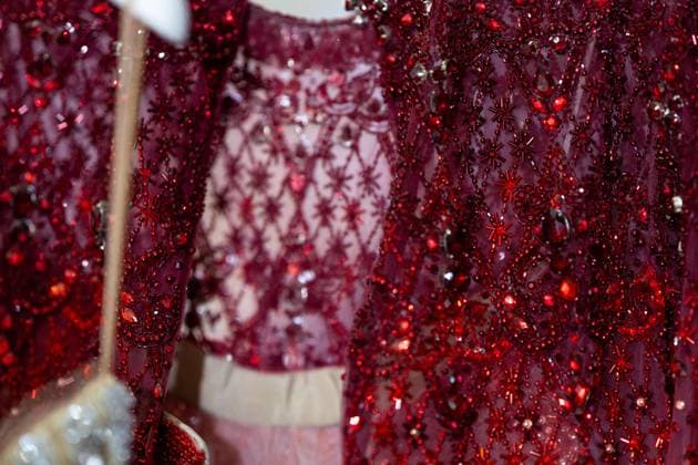 PFW - Georges Hobeika Backstage Models seen backstage prior to the Georges Hobeika Haute Couture Autumn Winter 2025-2026 show, as part of Paris Fashion Week in Paris, France on July 7, 2025. Photo by Ammar Abd Rabbo ABACAPRESS.COM Paris France  Copyright: xAbdxRabboxAmmar ABACAx