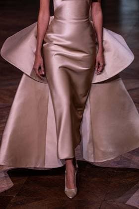 PFW - Georges Hobeika Runway A model walks the runway at the Georges Hobeika Haute Couture Fall Winter 2025-2026 show, as part of Paris Fashion Week in Paris, France on July 7, 2025. Photo by Ammar Abd Rabbo ABACAPRESS.COM Paris France  Copyright: xAbdxRabboxAmmar ABACAx