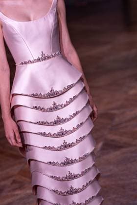 PFW - Georges Hobeika Runway A model walks the runway at the Georges Hobeika Haute Couture Fall Winter 2025-2026 show, as part of Paris Fashion Week in Paris, France on July 7, 2025. Photo by Ammar Abd Rabbo ABACAPRESS.COM Paris France  Copyright: xAbdxRabboxAmmar ABACAx