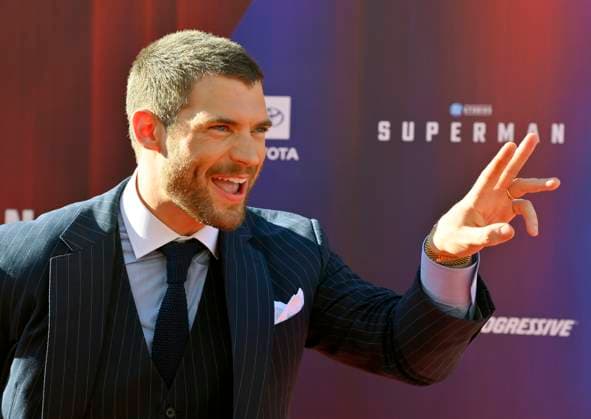 Cast members David Corenswet attends the premiere of the sci-fi motion picture Superman at the TCL Chinese Theatre in the Hollywood section of Los Angeles on Monday, July 7, 2025. Storyline: Superman must reconciles his alien Kryptonian heritage with his human upbringing as reporter Clark Kent. As the embodiment of truth, justice and the human way he soon finds himself in a world that views these as old-fashioned. Superman must reconcile his alien Kryptonian heritage with his human upbringing as reporter Clark Kent. As the embodiment of truth, justice and the human way he soon finds himself in a world that views these as old-fashioned.  LAP2025070710 JIMxRUYMEN