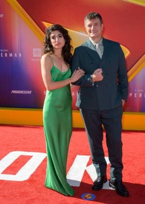Superman Premiere - Los Angeles, USA LOS ANGELES, USA. July 07, 2025: Nathan Fillion & Tania Raymonde at the premiere for Superman at the TCL Chinese Theatre. Los Angeles CA USA  Copyright: xPaulxSmith Featureflashx
