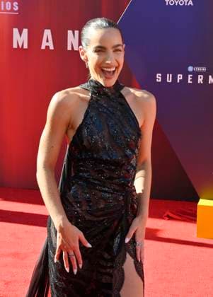 Cast member Gabriela de Faria attends the premiere of the sci-fi motion picture Superman at the TCL Chinese Theatre in the Hollywood section of Los Angeles on Monday, July 7, 2025. Storyline: Superman must reconciles his alien Kryptonian heritage with his human upbringing as reporter Clark Kent. As the embodiment of truth, justice and the human way he soon finds himself in a world that views these as old-fashioned. Superman must reconcile his alien Kryptonian heritage with his human upbringing as reporter Clark Kent. As the embodiment of truth, justice and the human way he soon finds himself in a world that views these as old-fashioned.  LAP2025070734 JIMxRUYMEN