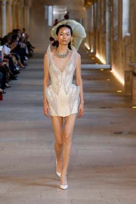 Rahul Mishra Fashion Show Haute Couture Fall Winter 2025 2026 Collection during Paris Fashion Week June 7th, 2025 Rahul Mishra Fashion Show Haute Couture Fall Winter 2025 2026 Collection , during Paris Fashion Week June 7th, 2025 Paris France  Copyright: xAgencex xBestimagexAgencex xBestimagex