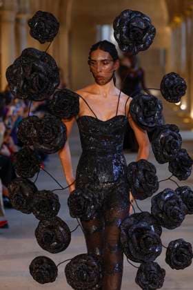 Rahul Mishra Fashion Show Haute Couture Fall Winter 2025 2026 Collection during Paris Fashion Week June 7th, 2025 Rahul Mishra Fashion Show Haute Couture Fall Winter 2025 2026 Collection , during Paris Fashion Week June 7th, 2025 Paris France  Copyright: xAgencex xBestimagexAgencex xBestimagex