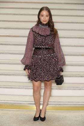 PFW - Chanel Photocall Laufey attending the Chanel Haute Couture Fall Winter 2025 2026 show as part of Paris Fashion Week in Paris, France on July 08, 2025. Photo by Jerome Domine ABACAPRESS.COM Cannes France  Copyright: xDominexJerome ABACAx