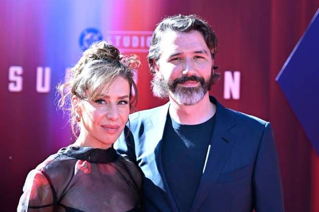David Fleming with companion at the world premiere of the movie Superman at the TCL Chinese Theatre Los Angeles, 07 07 2025 Foto:xD.xStarbuckx xFuturexImagex superman_la_5724