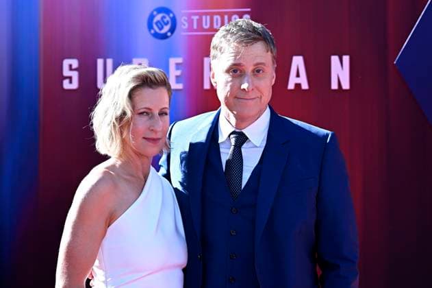 Charissa Barton with husband Alan Tudyk at the world premiere of the movie Superman at the TCL Chinese Theatre Los Angeles, 07 07 2025 Foto:xD.xStarbuckx xFuturexImagex superman_la_5746