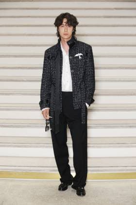 PFW - Chanel Photocall Wang Yibo attending the Chanel Haute Couture Fall Winter 2025 2026 show as part of Paris Fashion Week in Paris, France on July 08, 2025. Photo by Jerome Domine ABACAPRESS.COM Paris France  Copyright: xDominexJerome ABACAx