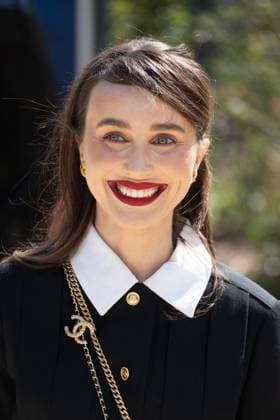 PFW Chanel Outside Arrivals NB Mary Leest arriving at the Chanel show as part of Haute Couture Fashion Week on July 08, 2025 in Paris, France. Photo by Nasser Berzane ABACAPRESS.COM Paris France  Copyright: xBerzanexNasser ABACAx