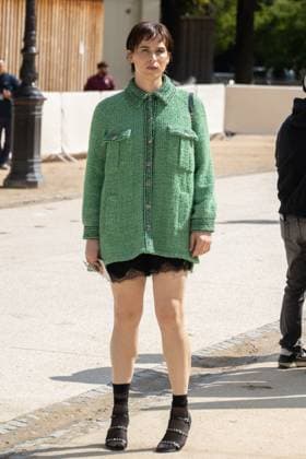 PFW Chanel Outside Arrivals NB Tommy Dorfman arriving at the Chanel show as part of Haute Couture Fashion Week on July 08, 2025 in Paris, France. Photo by Nasser Berzane ABACAPRESS.COM Paris France  Copyright: xBerzanexNasser ABACAx