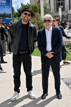 PFW Chanel Outside Arrivals JR, George Lucas at the Chanel show as part of Haute Couture Fashion Week in Paris, France on July, 8, 2025. Photo by Julien Reynaud APS-Medias ABACAPRESS.COM Paris France  Copyright: xReynaudxJulien APS-Medias ABACAx