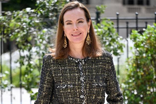 PFW Chanel Outside Arrivals Carole Bouquet at the Chanel show as part of Haute Couture Fashion Week in Paris, France on July, 8, 2025. Photo by Julien Reynaud APS-Medias ABACAPRESS.COM Paris France  Copyright: xReynaudxJulien APS-Medias ABACAx