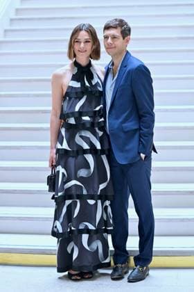 PFW - Chanel Photocall Keira Knightley and James Righton attend the Chanel Haute Couture Fall Winter 2025 2026 show as part of Paris Fashion Week on July 8, 2025 in Paris, France. Photo by Franck Castel ABACAPRESS.COM Paris France  Copyright: xCastelxFranck ABACAx