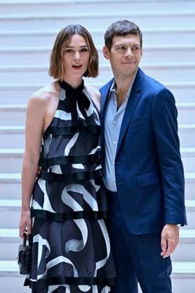 PFW - Chanel Photocall Keira Knightley and James Righton attend the Chanel Haute Couture Fall Winter 2025 2026 show as part of Paris Fashion Week on July 8, 2025 in Paris, France. Photo by Franck Castel ABACAPRESS.COM Paris France  Copyright: xCastelxFranck ABACAx