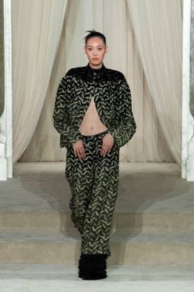 PFW Chanel Runway AM A model walks the runway during the Chanel Haute Couture Fall Winter 2025 2026 show as part of Paris Fashion Week in Paris, France on July 08, 2025. Photo by Aurore Marechal ABACAPRESS.COM Paris France  Copyright: xMarechalxAurore ABACAx