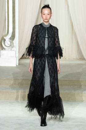 PFW Chanel Runway AM A model walks the runway during the Chanel Haute Couture Fall Winter 2025 2026 show as part of Paris Fashion Week in Paris, France on July 08, 2025. Photo by Aurore Marechal ABACAPRESS.COM Paris France  Copyright: xMarechalxAurore ABACAx