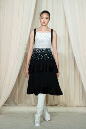 PFW Chanel Runway AM A model walks the runway during the Chanel Haute Couture Fall Winter 2025 2026 show as part of Paris Fashion Week in Paris, France on July 08, 2025. Photo by Aurore Marechal ABACAPRESS.COM Paris France  Copyright: xMarechalxAurore ABACAx