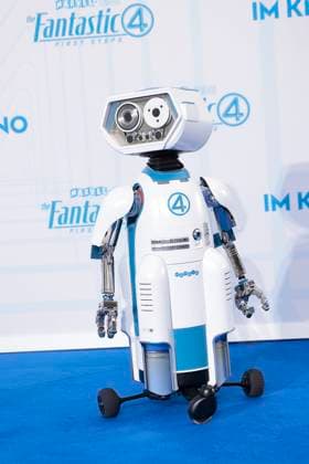 Robot HERBIE at The Fantastic Four First Steps movie premiere and fan event on 8 07 2025 at the Center am Potsdamer Platz in Berlin The Fantastic Four movie premiere in Berlin