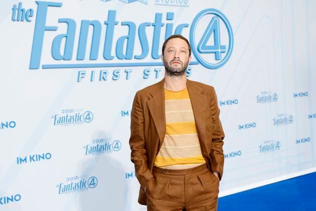 Ebon Moss Bachrach at The Fantastic Four First Steps movie premiere and fan event on 8 07 2025 at the Center am Potsdamer Platz in Berlin The Fantastic Four movie premiere in Berlin