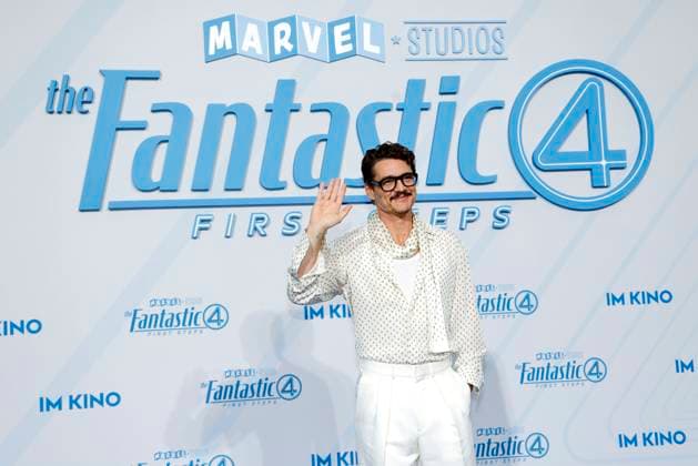 Pedro Pascal at The Fantastic Four First Steps movie premiere and fan event on 8 07 2025 at the Center am Potsdamer Platz in Berlin The Fantastic Four movie premiere in Berlin