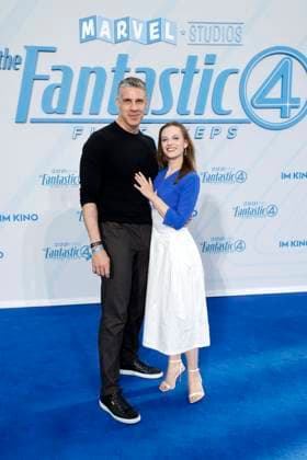 Mike and Nadja Gallera at The Fantastic Four First Steps movie premiere and fan event on 8 07 2025 at the Center am Potsdamer Platz in Berlin The Fantastic Four movie premiere in Berlin