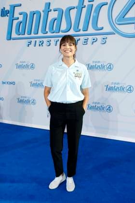 Claire Oelkers at The Fantastic Four First Steps movie premiere and fan event on 8 07 2025 at the Center am Potsdamer Platz in Berlin The Fantastic Four movie premiere in Berlin