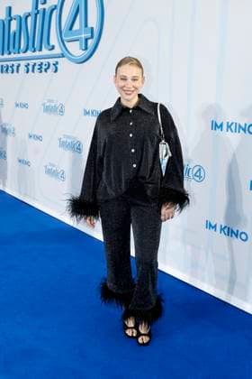 Paula Gorczyca at The Fantastic Four First Steps movie premiere and fan event on 8 07 2025 at the Center am Potsdamer Platz in Berlin The Fantastic Four movie premiere in Berlin