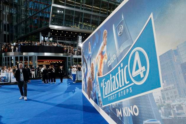 The Fantastic Four First Steps movie premiere and fan event on 8 07 2025 at the Center am Potsdamer Platz in Berlin