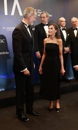 The King and Queen of Spain preside over the presentation of the 105th edition of the ABC Mariano de Cavia, Luca de Tena and Mingote Journalism Awards King Felipe and Queen Letizia attend the presentation of the ABC Mariano de Cavia, Luca de Tena and Mingote Journalism Awards, on July 8, 2025, in Madrid Spain In this edition of the ABC Journalism Awards, Mariano de Cavia to Jorge Fernández Díaz, Luca de Tena to Carlos Alsina and Mingote to Txema Rodríguez PERIODISM AWARDS GENTE José Madrid Madrid Spain  Copyright: xJosÃ xRuizx 6847292