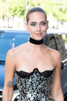 PFW Ashi Studio Arrivals AM Chiara Ferragni attending the Ashi Studio Haute Couture Fall Winter 2025 2026 show as part of Paris Fashion Week in Paris, France on July 08, 2025. Photo by Aurore Marechal ABACAPRESS.COM Paris France  Copyright: xMarechalxAurore ABACAx