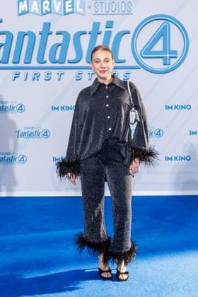 Fan Event The Fantastic 4 First Steps Paula Senfkorn at the fan event for the theatrical release of The Fantastic 4 First Steps at Das Center ehem Sony Center on 08 07 2025 in Berlin Copyright: xEventpressxKochanx
