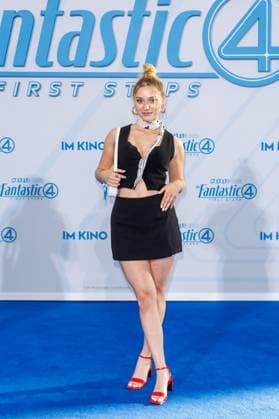 Fan Event The Fantastic 4 First Steps Alina Khani at the fan event for the theatrical release of The Fantastic 4 First Steps at Das Center ehem Sony Center on 08 07 2025 in Berlin Copyright: xEventpressxKochanx
