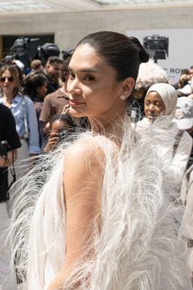PFW - Stephane Rolland Outside Arrivals Pia Wurtzbach attends the Stephane Rolland Haute Couture Fall Winter 2025 2026 show as part of Paris Fashion Week on July 08, 2025 in Paris, France. Photo by Laurent Zabulon ABACAPRESS.COM Paris France  Copyright: xZabulonxLaurent ABACAx