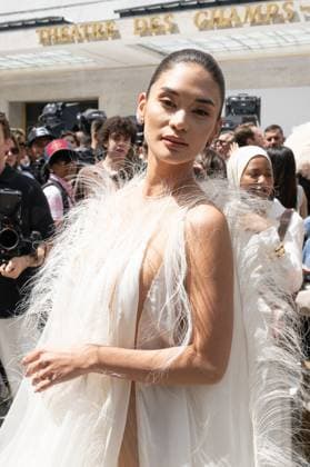 PFW - Stephane Rolland Outside Arrivals Pia Wurtzbach attends the Stephane Rolland Haute Couture Fall Winter 2025 2026 show as part of Paris Fashion Week on July 08, 2025 in Paris, France. Photo by Laurent Zabulon ABACAPRESS.COM Paris France  Copyright: xZabulonxLaurent ABACAx