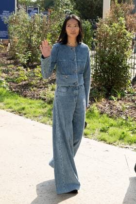 PFW - Chanel Outside Arrivals Constance Tsang attends the Chanel Haute Couture Fall Winter 2025 2026 show as part of Paris Fashion Week on July 08, 2025 in Paris, France. Photo by ABACAPRESS.COM Paris France  Copyright: xABACAx