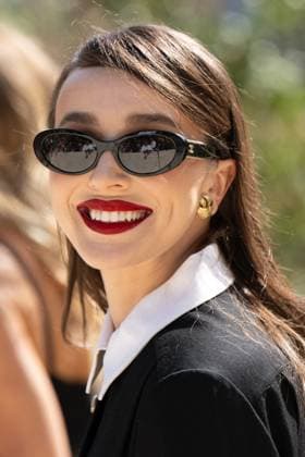 PFW - Chanel Outside Arrivals Mary Leest attends the Chanel Haute Couture Fall Winter 2025 2026 show as part of Paris Fashion Week on July 08, 2025 in Paris, France. Photo by ABACAPRESS.COM Paris France  Copyright: xABACAx