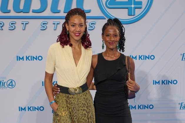 Pauline Afaja and Lourdes Tesfaghergis Fan Event THE FANTASTIC FOUR FIRST STEPS at the Center in Berlin on 08 07 2025 Fan Event The Fantastic Four