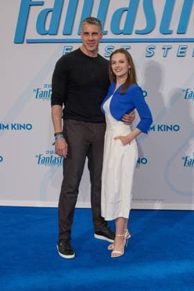 Mike Gallera and Nadja Gallera Fan Event THE FANTASTIC FOUR FIRST STEPS at the Center in Berlin on 08 07 2025 Fan Event The Fantastic Four