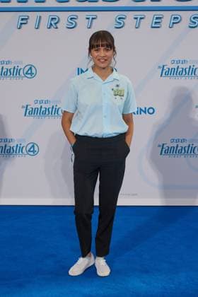 Claire Oelkers Fan Event THE FANTASTIC FOUR FIRST STEPS at the Center in Berlin on 08 07 2025 Fan Event The Fantastic Four